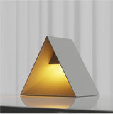 Pyramid\ Minimalist\Concrete Table Lamp\Ornament\Concrete\Designer\Night Light\Study\Bedroom\Ambient Lighting