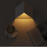 Pyramid\ Minimalist\Concrete Table Lamp\Ornament\Concrete\Designer\Night Light\Study\Bedroom\Ambient Lighting