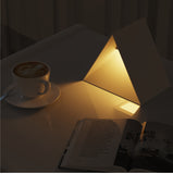 Pyramid\ Minimalist\Concrete Table Lamp\Ornament\Concrete\Designer\Night Light\Study\Bedroom\Ambient Lighting