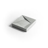 Square cement plate | Concrete Plant Saucer | Decorative coaster | Candle Tray | Jewelry Tray