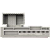 Beinecke Rare Book and Manuscript Library|Modern cement building model room living room home decoration ornaments