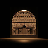 Pantheon / Rome / night light / cement / Colosseum / modern / desk set / home decoration / cement decoration / Scandinavian home