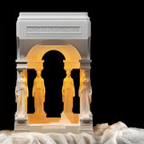 Athens Temple | Cement nightlight | Designer Gifts | Creative ornaments | Desktop led lights | Decorative atmosphere lights