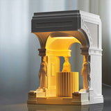 Athens Temple | Cement nightlight | Designer Gifts | Creative ornaments | Desktop led lights | Decorative atmosphere lights