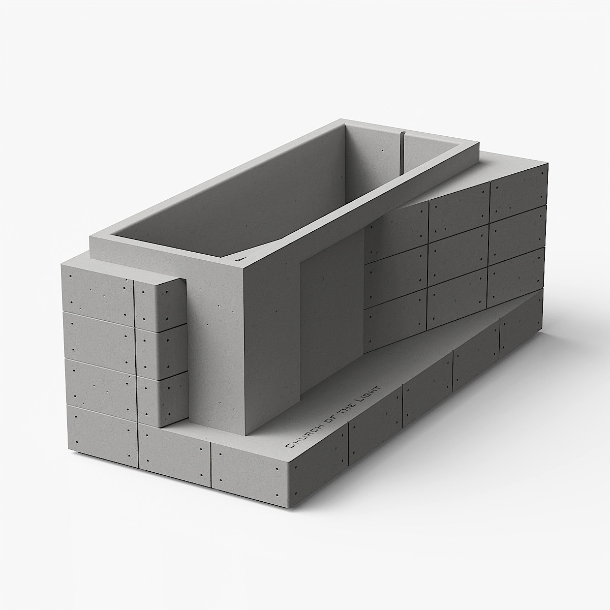 Church of Light - Architectural Concrete Sculpture - Image 3