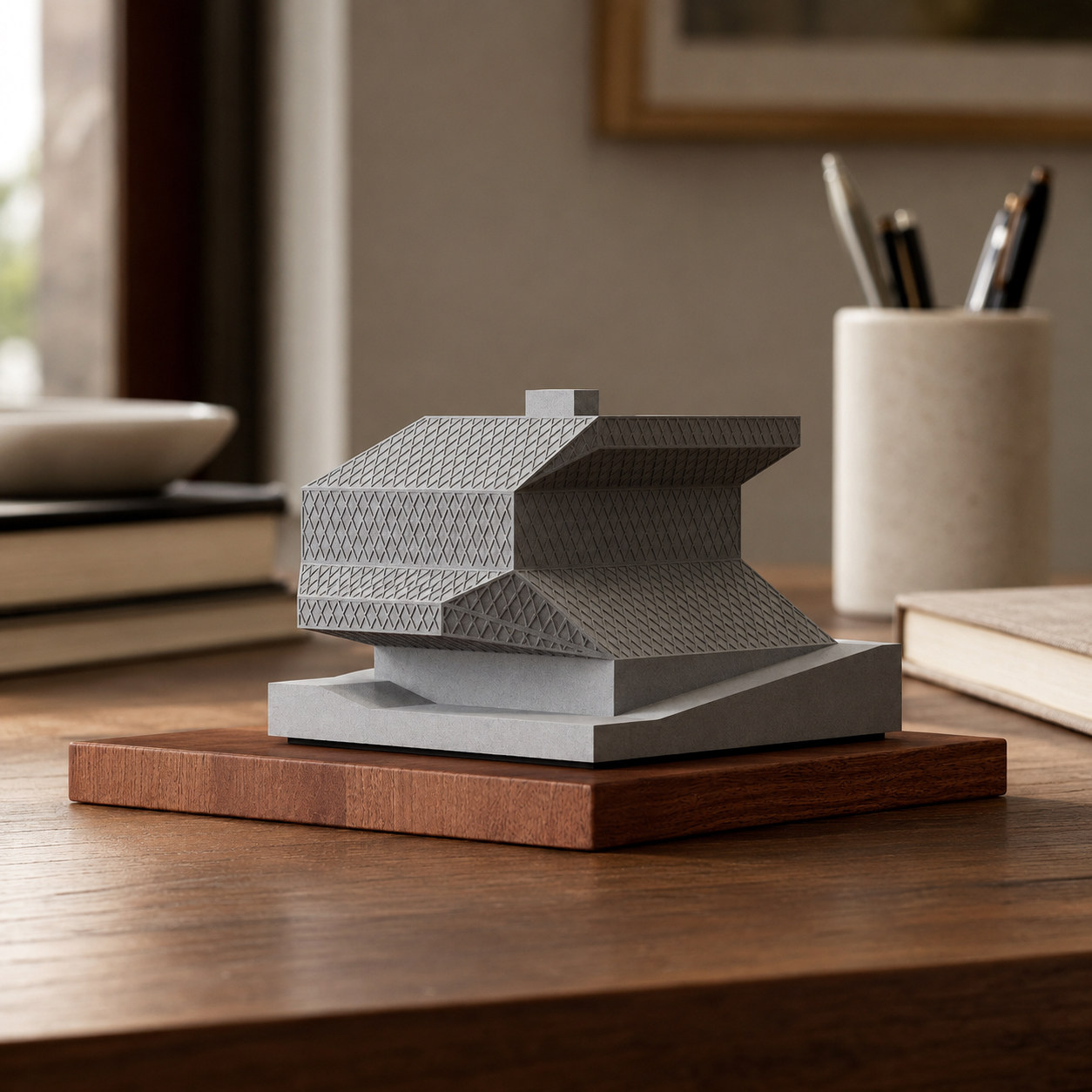 Seattle Central Library - Rem Koolhaas | Architectural Concrete Model - Image 6
