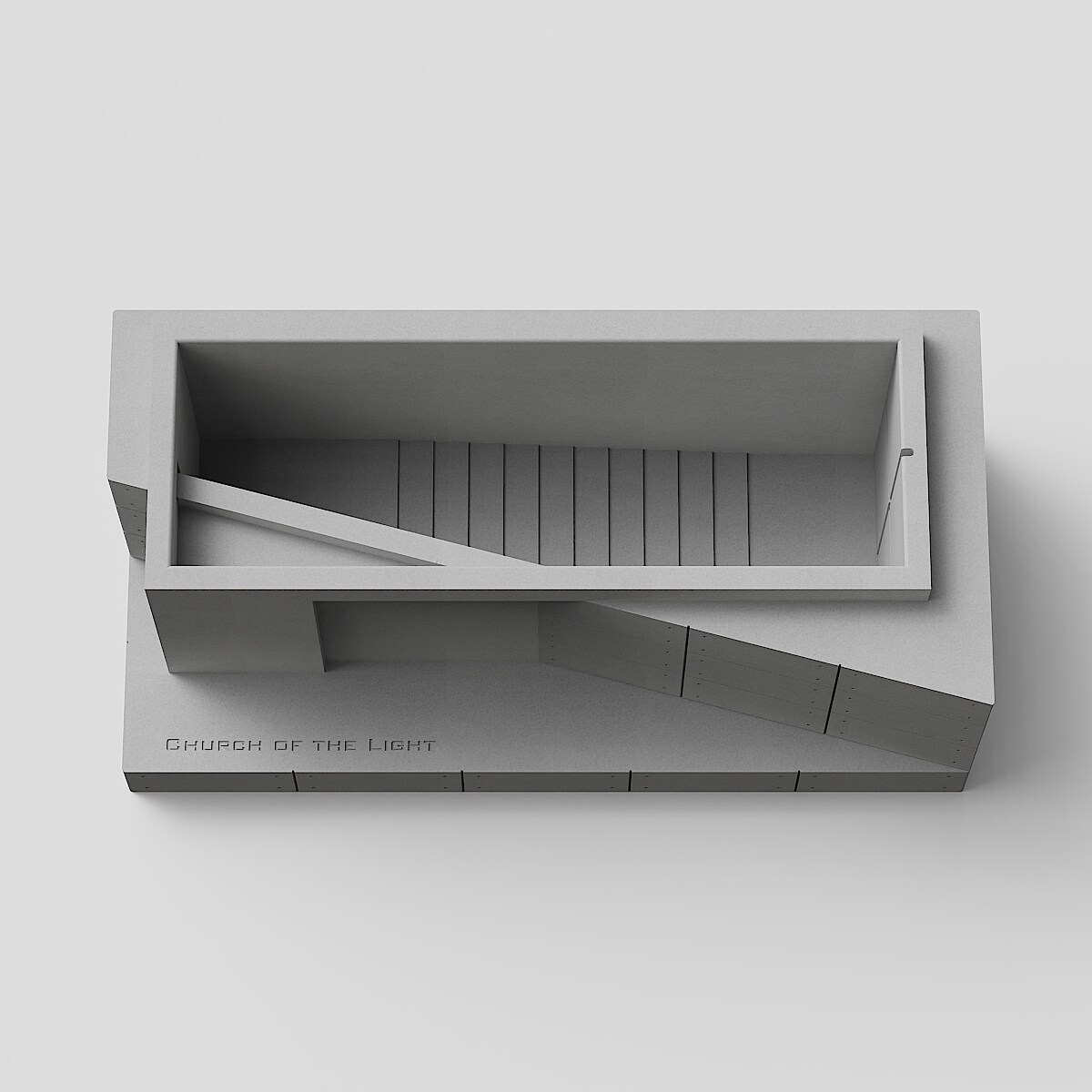 Church of Light - Architectural Concrete Sculpture - Image 4