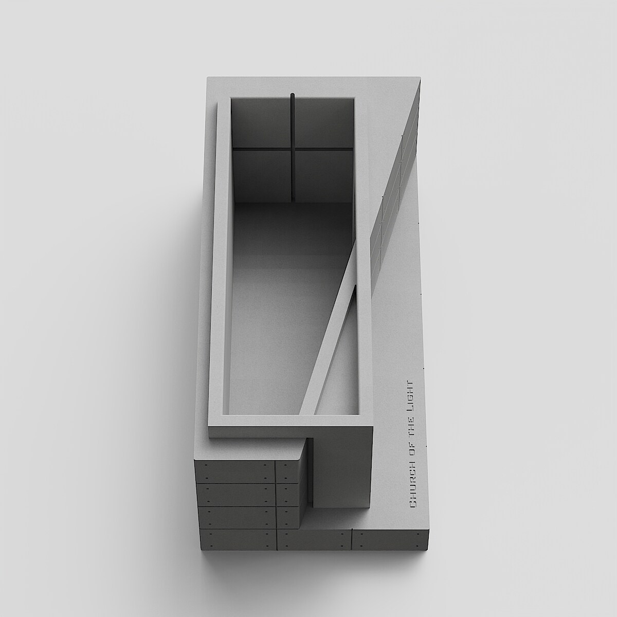 Church of Light - Architectural Concrete Sculpture - Image 5