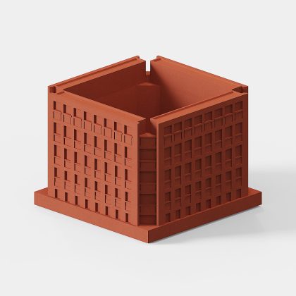 Exeter Library Concrete Pen Holder by Myron Design