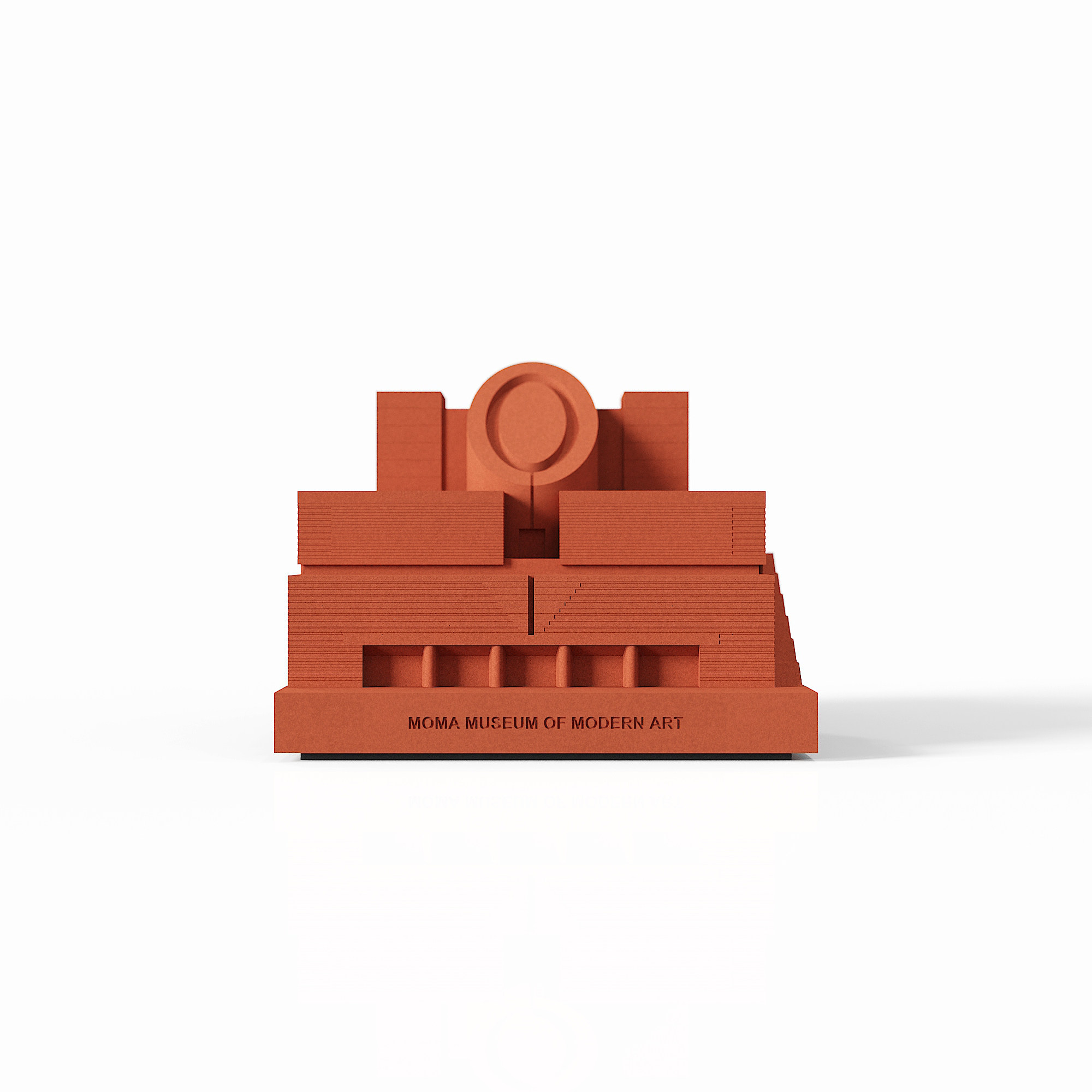 San Francisco Museum of Modern Art Concrete Model by Myron Design