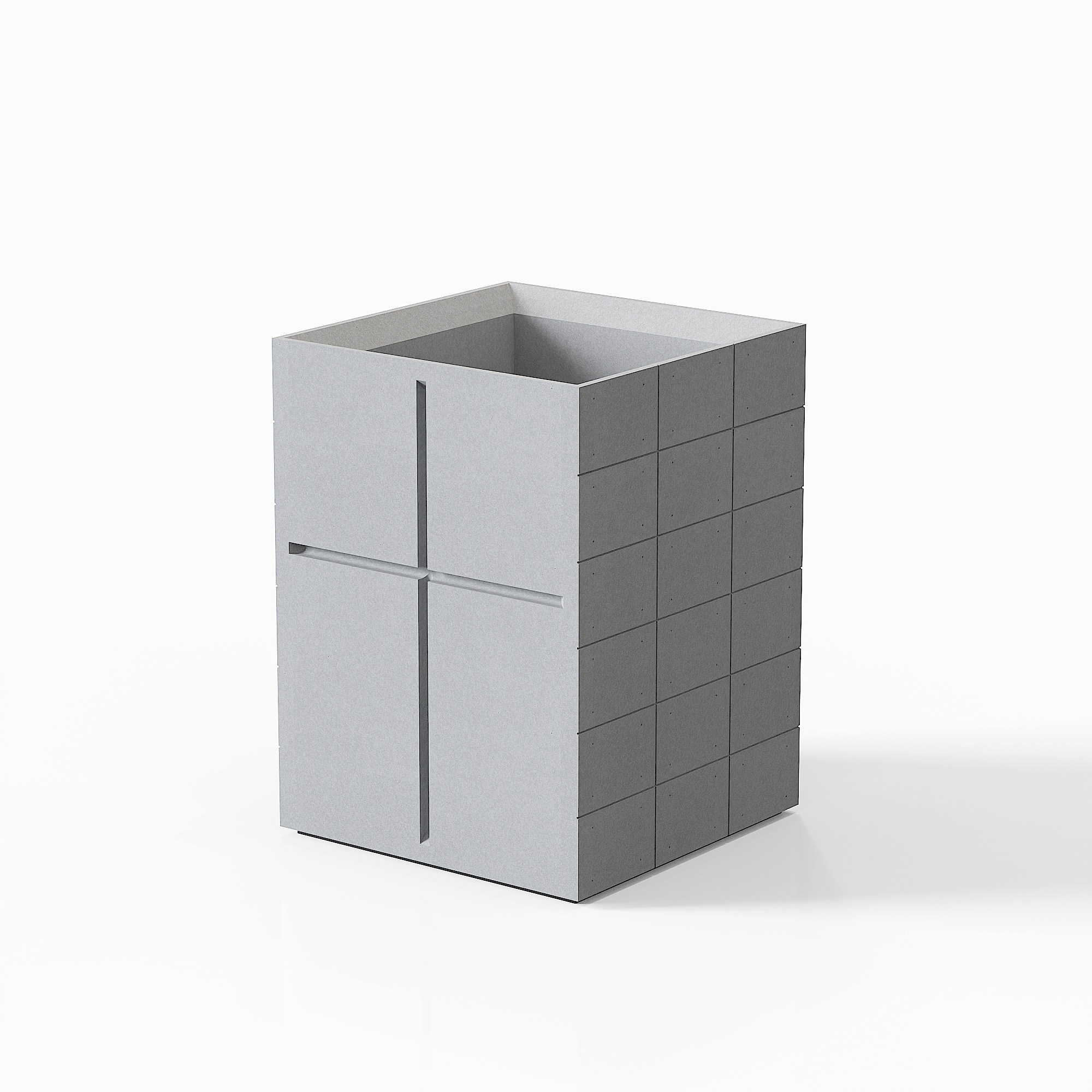 Church of the Light Concrete Pen Holder - Tadao Ando Desk Organizer - Image 2