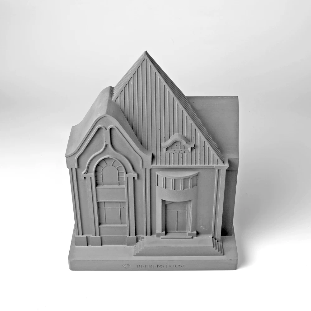 Behrens House Concrete Architectural Model by Myron Design