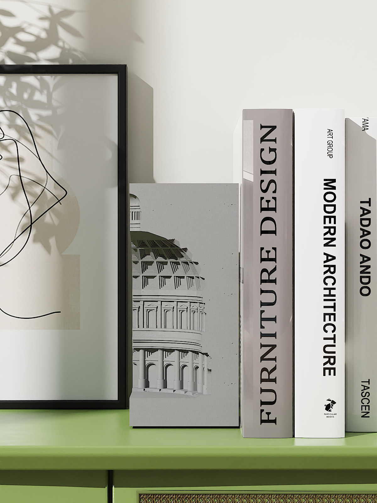 European Dome Concrete Architectural Model by Myron Design