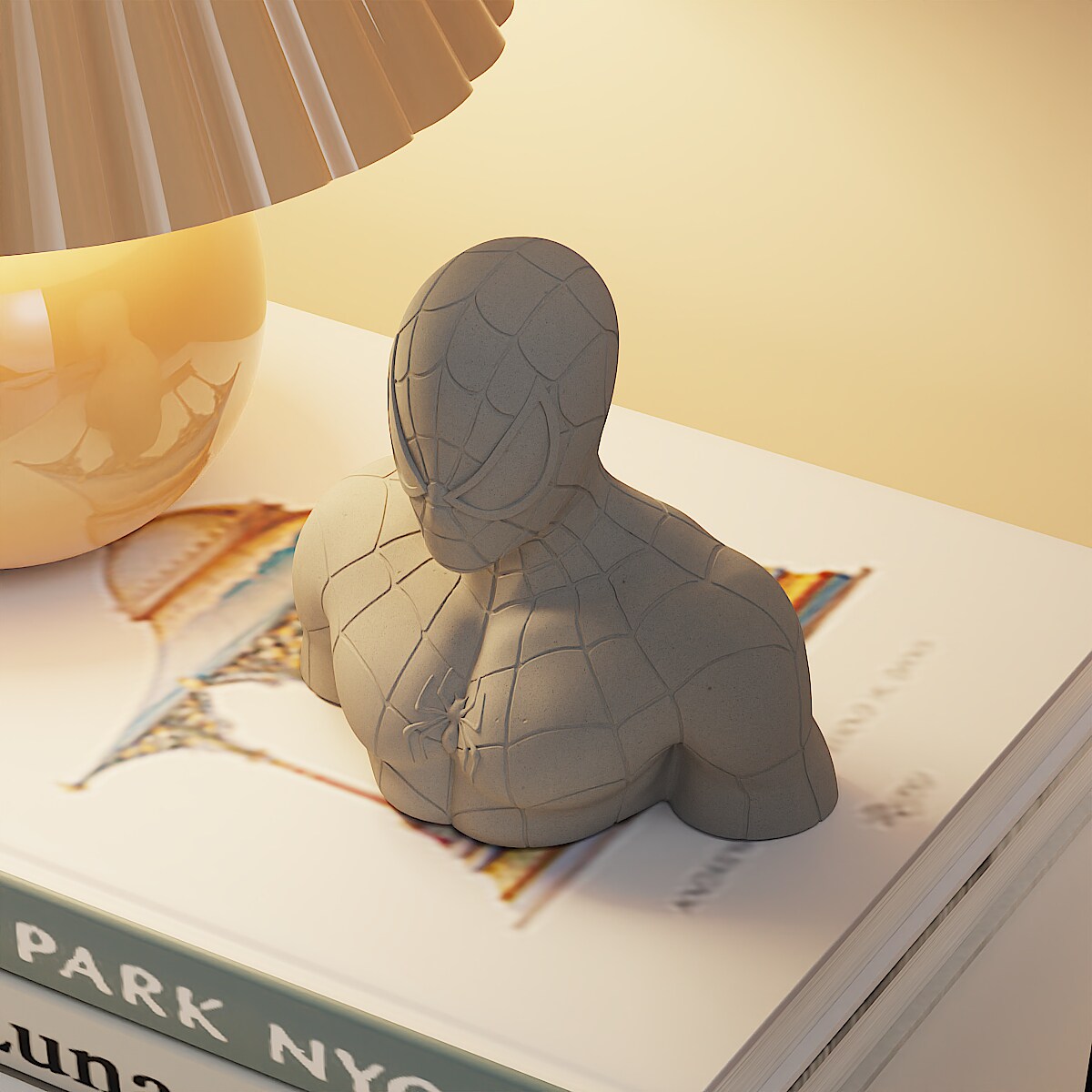 Spider-Man Concrete Sculpture by Myron Design