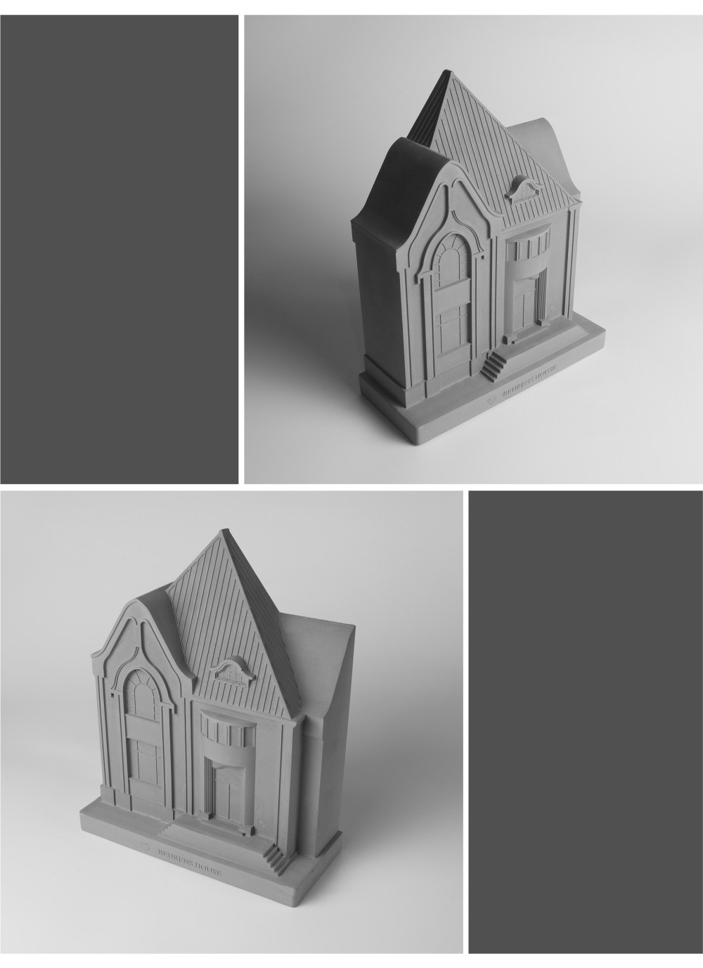 Behrens House Concrete Architectural Model by Myron Design