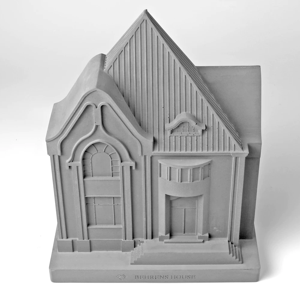 Behrens House Concrete Architectural Model by Myron Design
