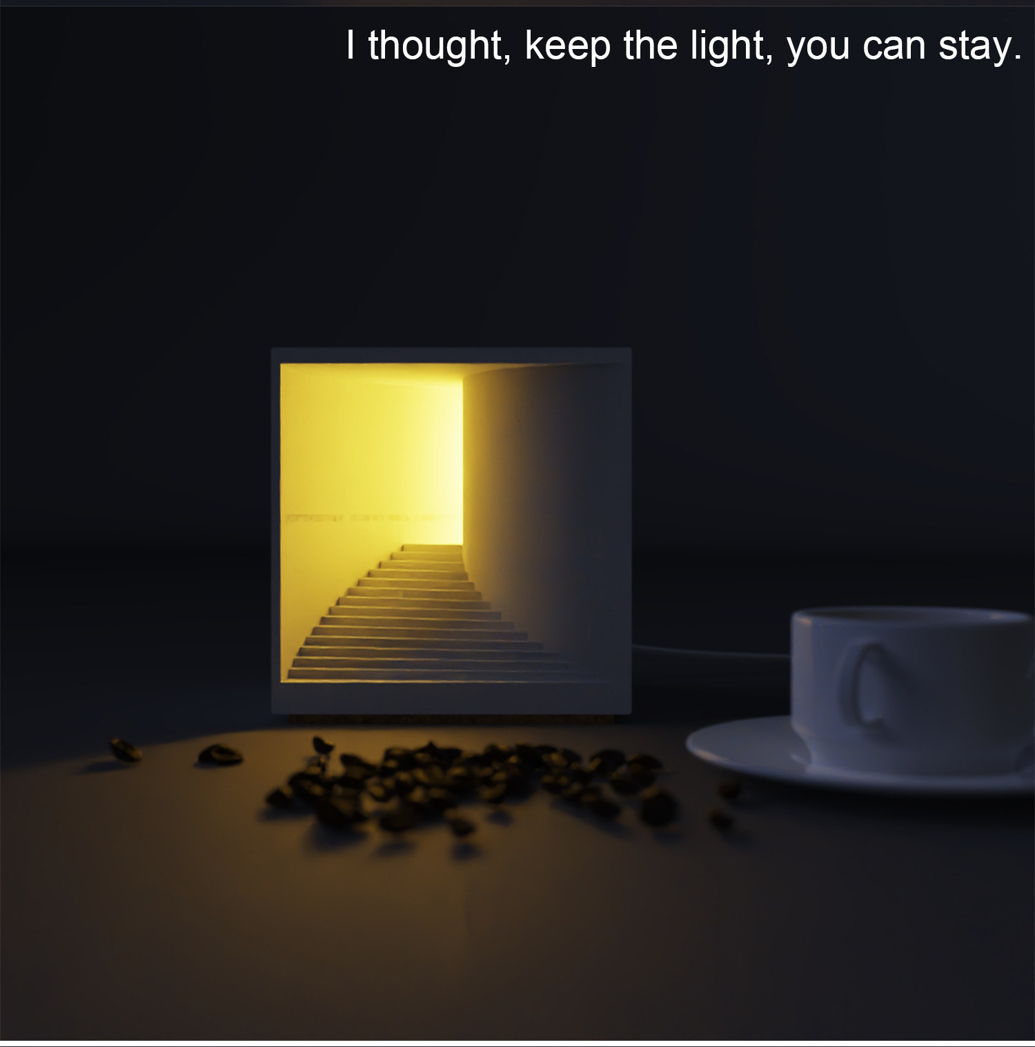 Micro Architecture Concrete Night Light by Myron Design
