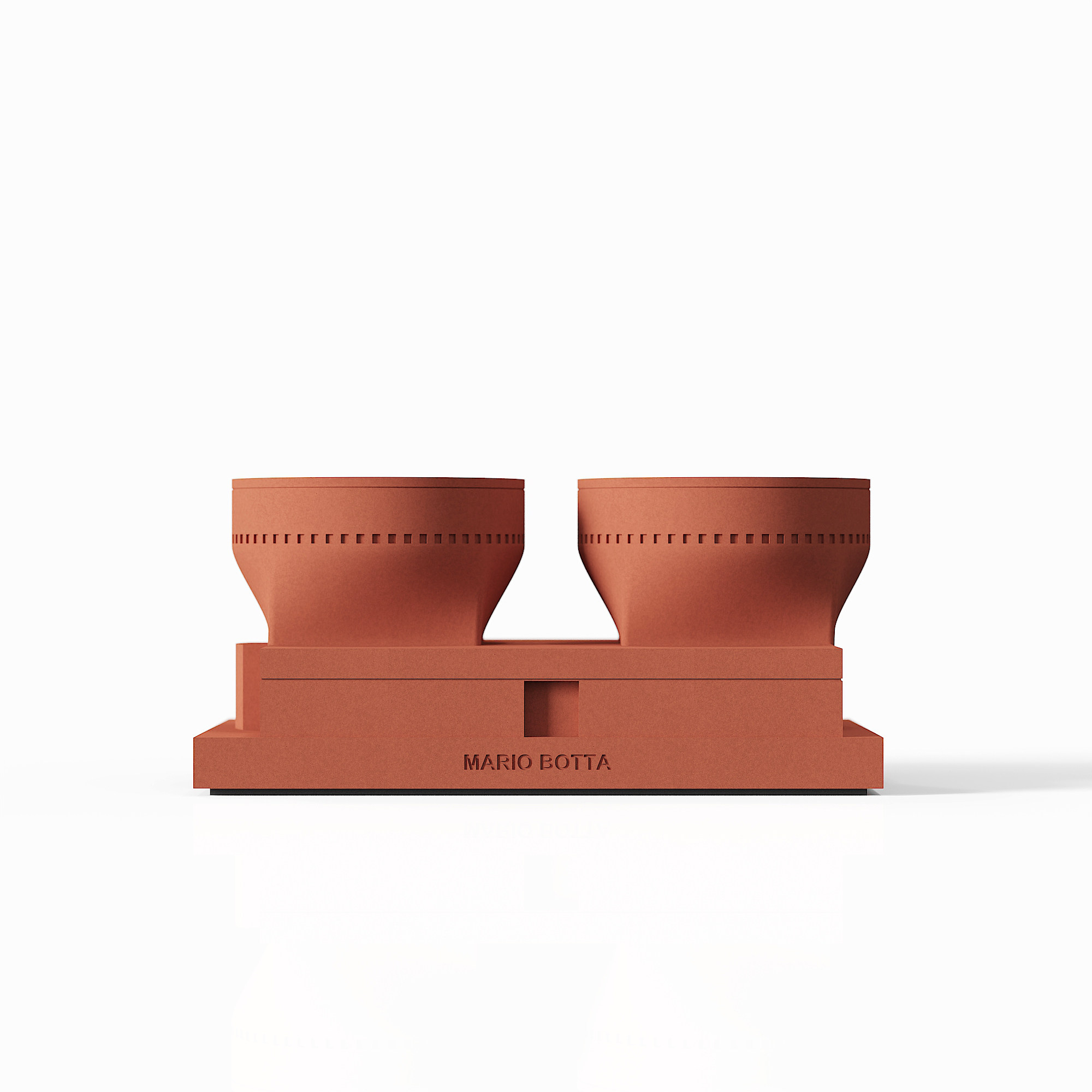 Cymbalista Synagogue Concrete Architectural Model by Myron Design
