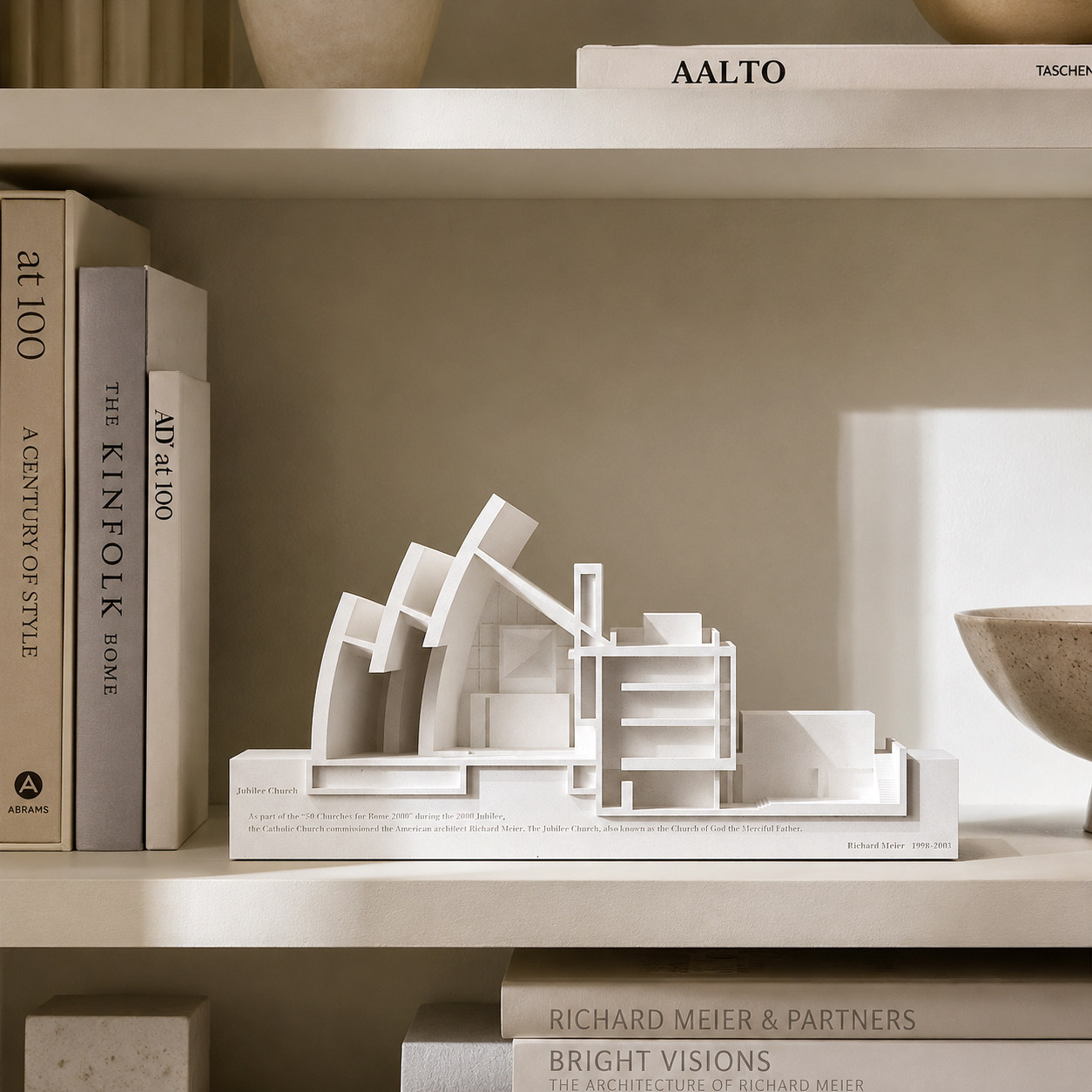 Jubilee Church Rome - Richard Meier Concrete Model - Image 5