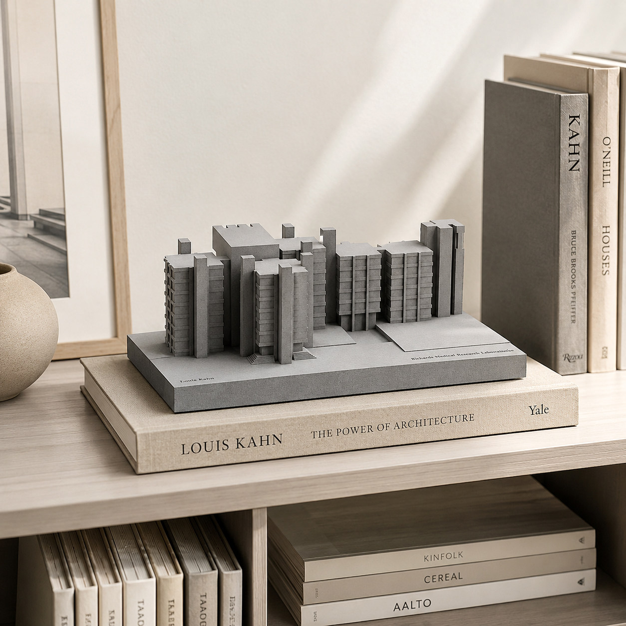 Richards Medical Research Laboratories Concrete Model by Myron Design