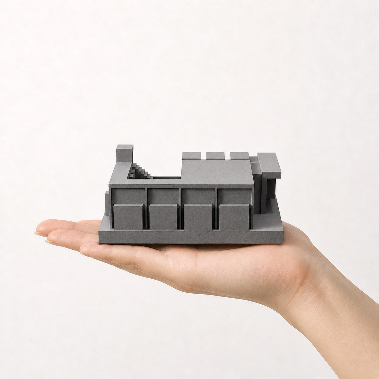 Luyeyuan Concrete Architectural Model by Myron Design