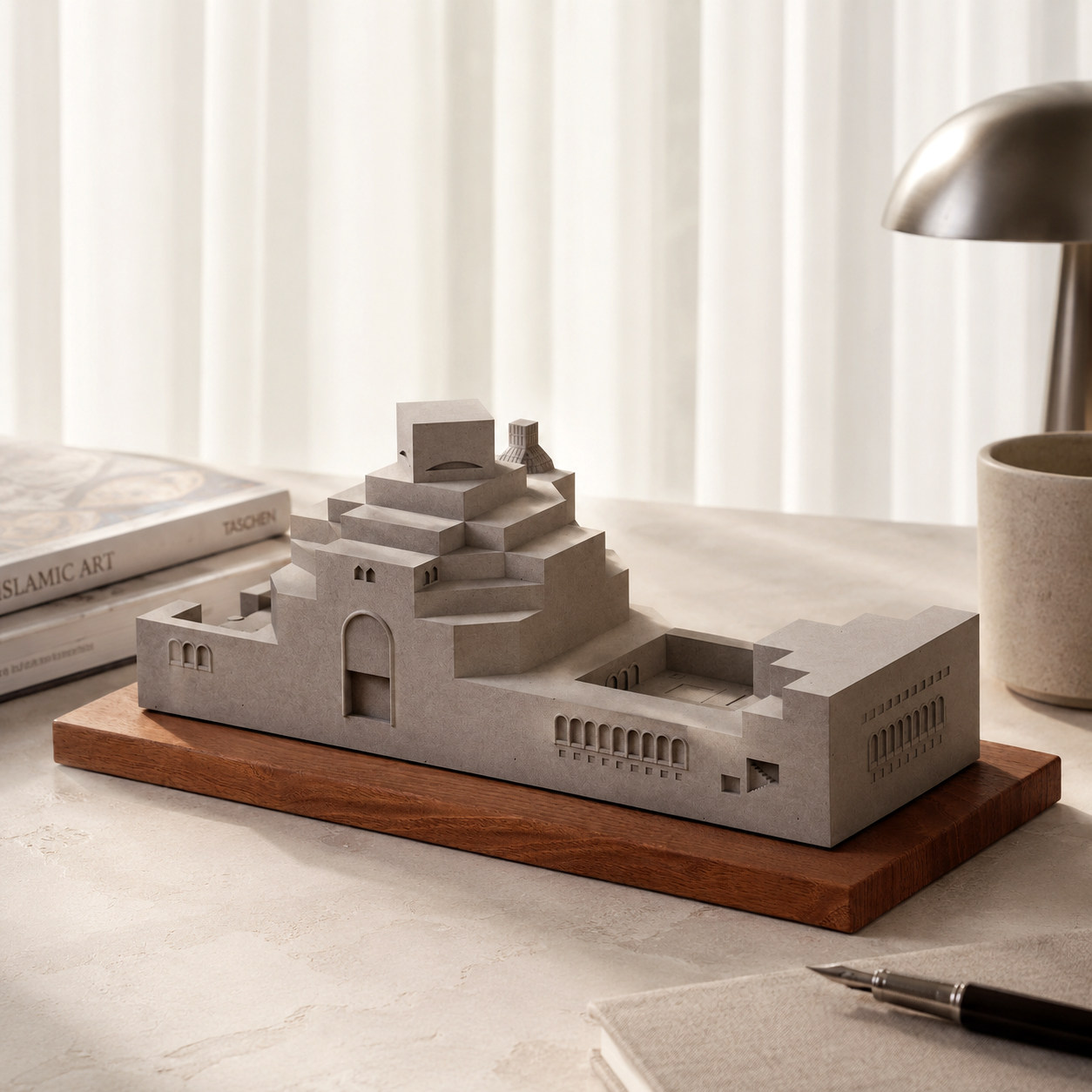 Museum of Islamic Art Doha - I.M. Pei Concrete Model - Image 7