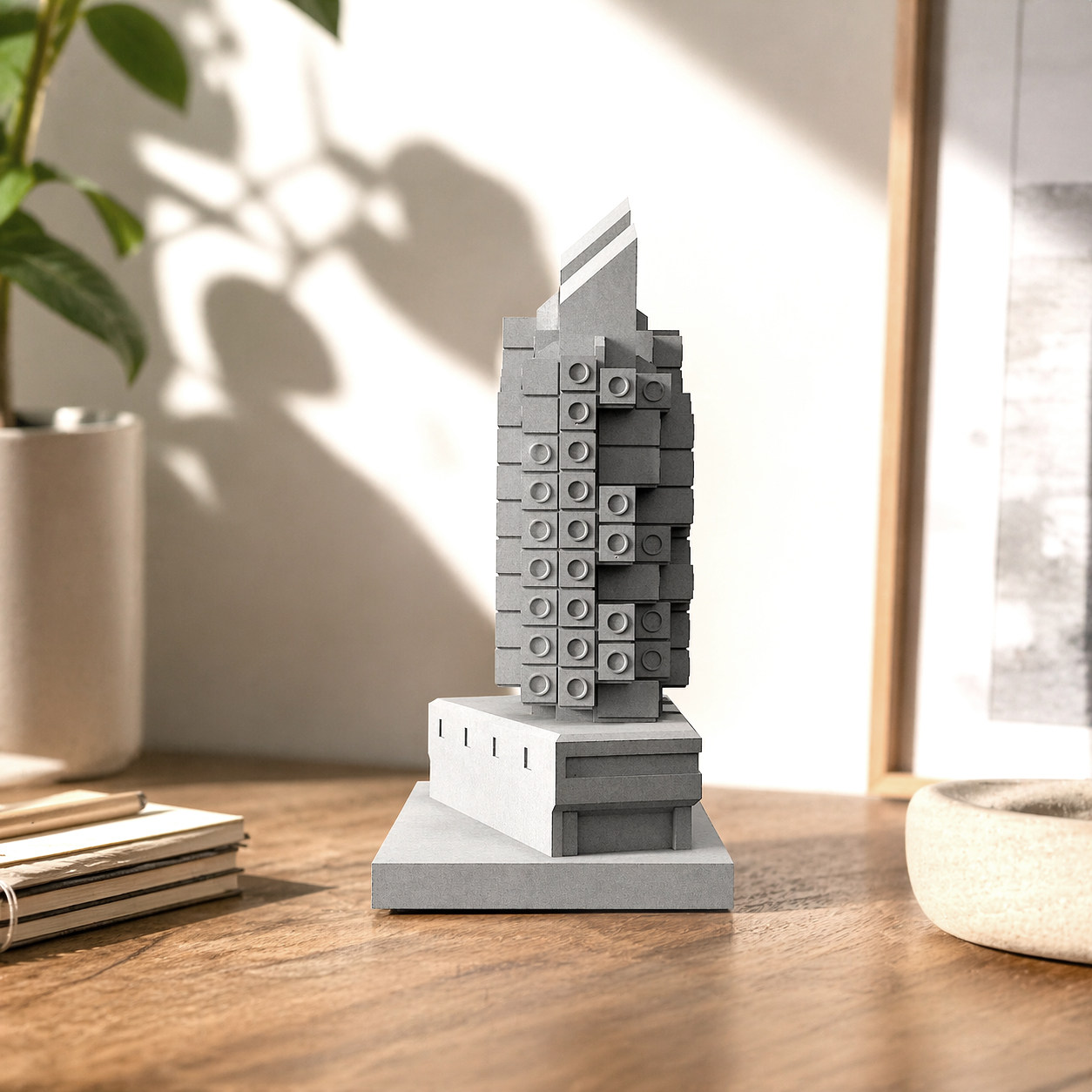 Nakagin Capsule Tower Concrete Model - Kisho Kurokawa - Image 7