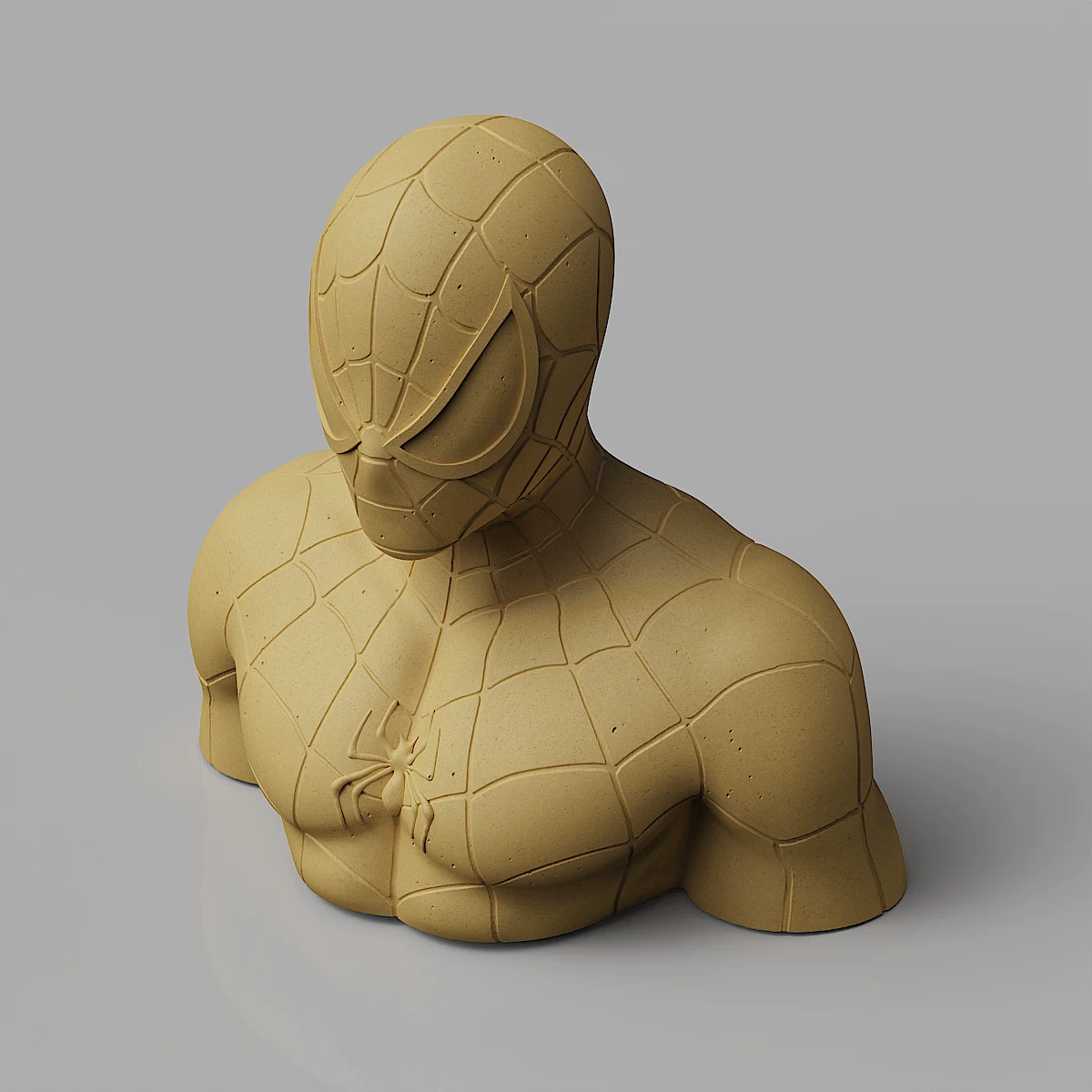 Spider-Man Concrete Sculpture by Myron Design