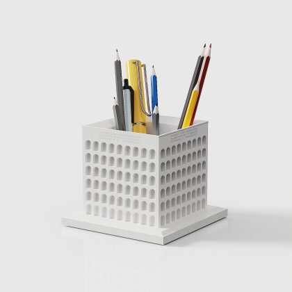 Palace of Italian Civilization Concrete Model by Myron Design