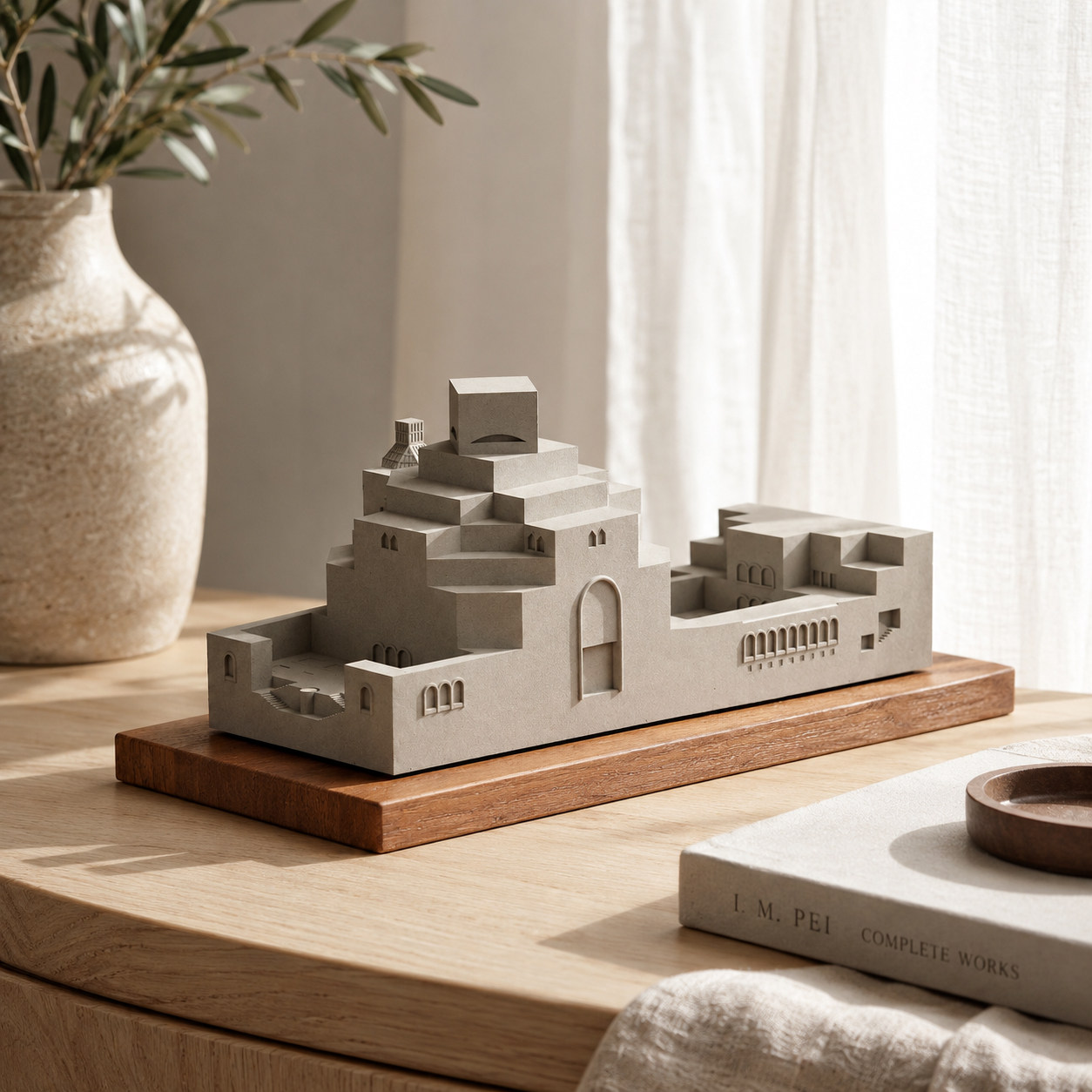 Museum of Islamic Art Doha - I.M. Pei Concrete Model - Image 9