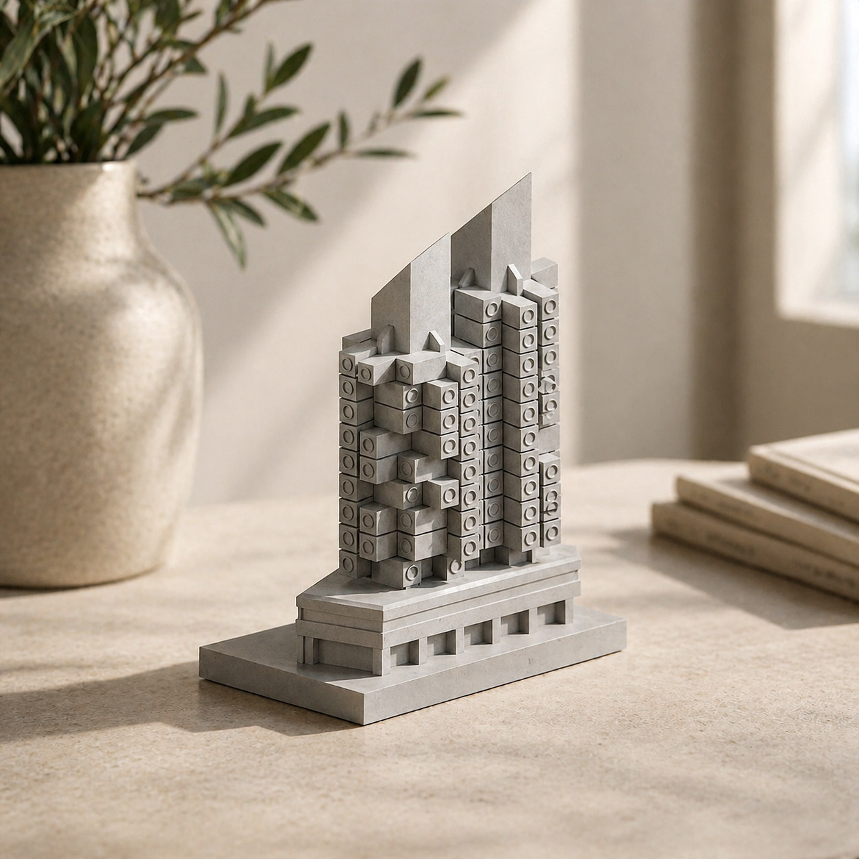 Nakagin Capsule Tower Concrete Model - Kisho Kurokawa - Image 9