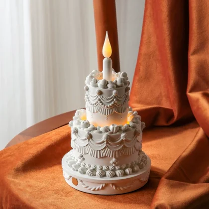 Eternal Cake Concrete Celebration Night Light - view 1