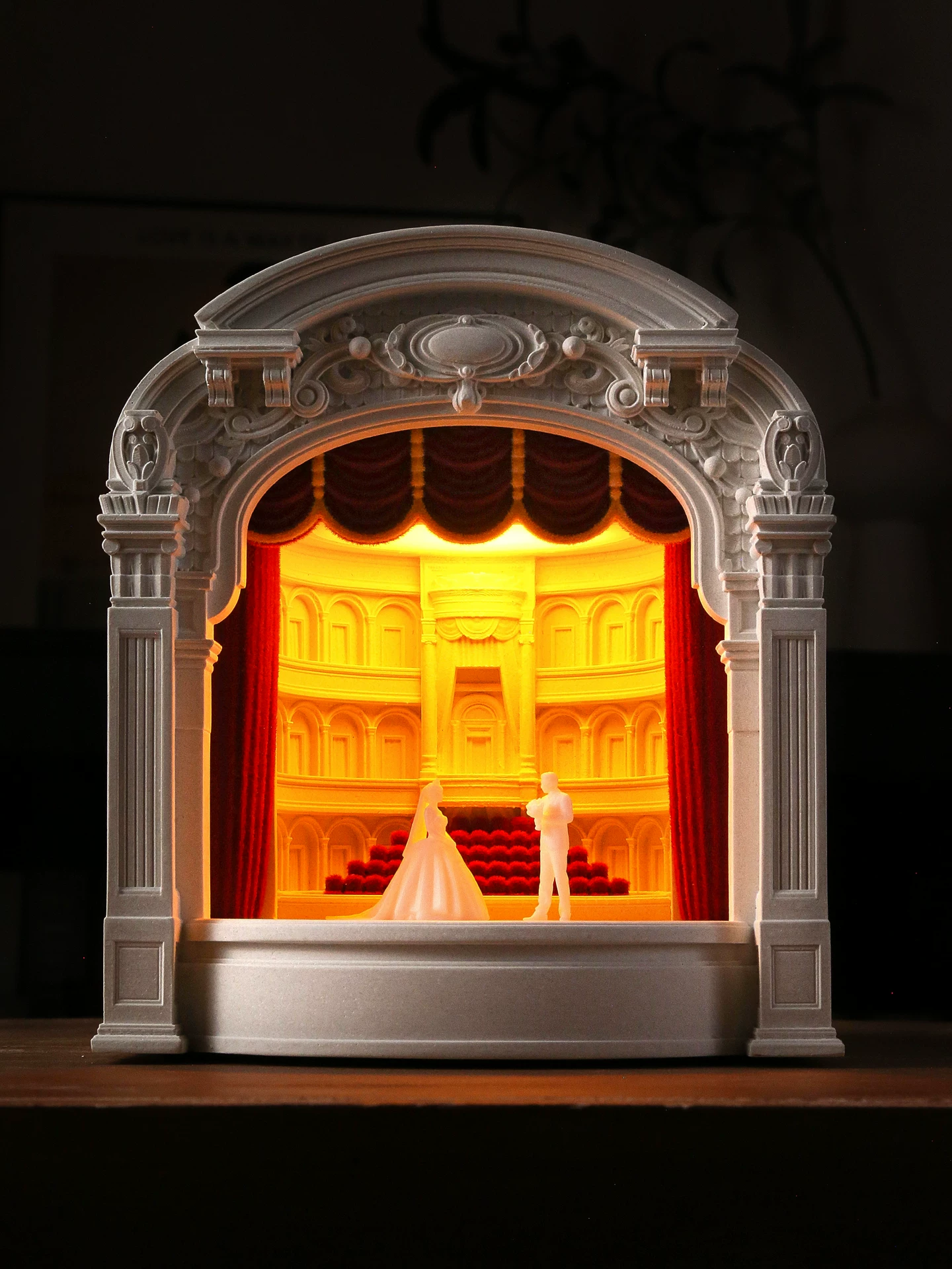 Romance Theatre Concrete Aroma Lamp - view 3
