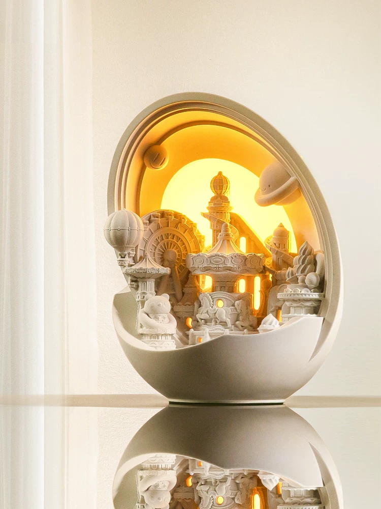 Wonderland Concrete Aroma Night Light - view 1