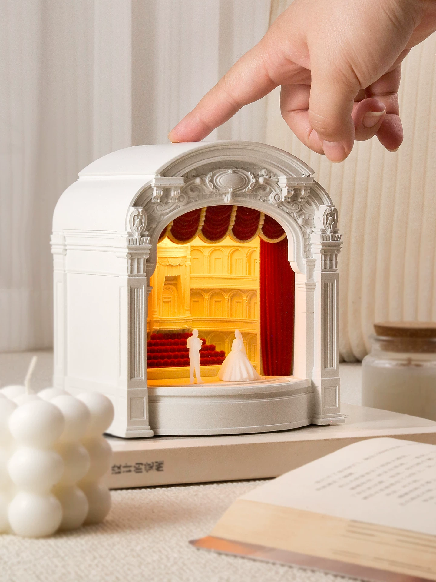 Romance Theatre Concrete Aroma Lamp - view 2