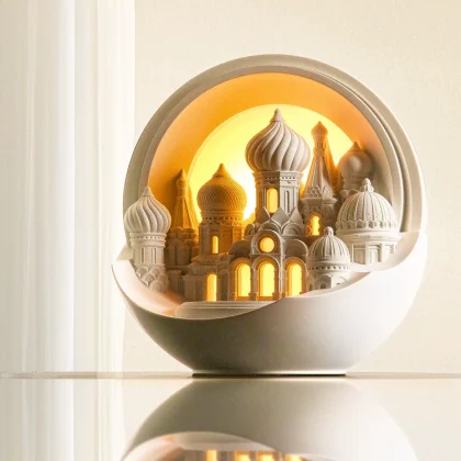 Mocha Hall Concrete Aroma Lamp - view 1