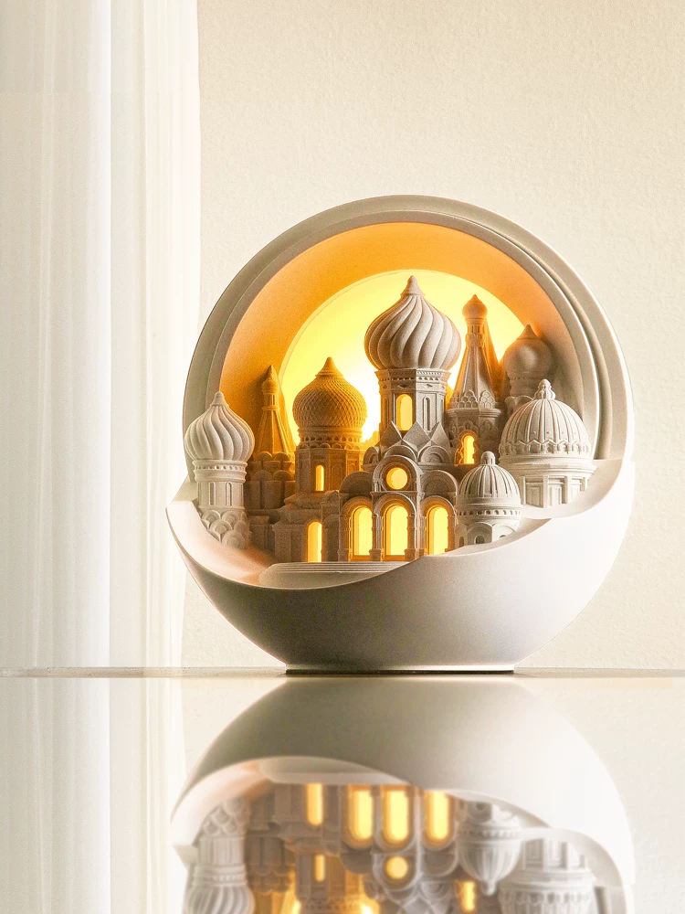 Mocha Hall Concrete Aroma Lamp - view 1